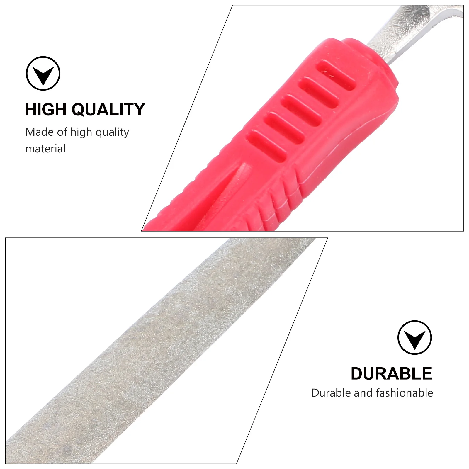 8 Inches Electroplated Diamond File Semicircle For Grinding Polishing Hard Materials Glass Ceramic Stone Carbide Riffler Craft 
8 Inches Electroplated Diamond File Semicircle For Grinding Polishing Hard Materials Glass Ceramic Stone Carbide Riffler Craft