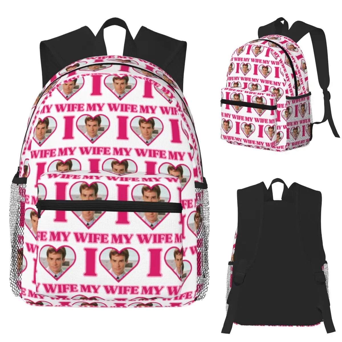 I Love James Wilson House MD Student Backpack School Bag Hiking Travel Daypack for Boys Girls Fashion Bookbag Shoulder Bags
I Love James Wilson House MD Student Backpack School Bag Hiking Travel Daypack for Boys Girls Fashion Bookbag Shoulder Bags