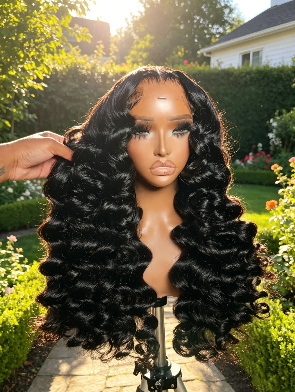 250 Density 40 30 Inch Loose Wave 13x4 13x6 HD Lace Frontal Wig Human Hair Brazilian Loose Deep Waves Curly Lace Front Wigs
250 Density 40 30 Inch Loose Wave 13x4 13x6 HD Lace Frontal Wig Human Hair Brazilian Loose Deep Waves Curly Lace Front Wigs