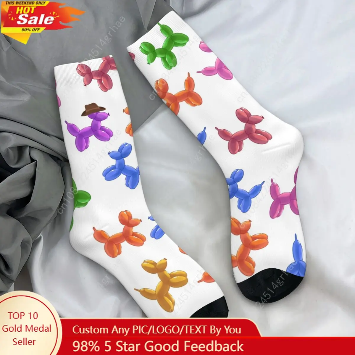 Balloon Dog Stockings Couple Colorful Animal Socks Breathable Elegant Socks Autumn Running Anti Bacterial Graphic Socks Gift
Balloon Dog Stockings Couple Colorful Animal Socks Breathable Elegant Socks Autumn Running Anti Bacterial Graphic Socks Gift