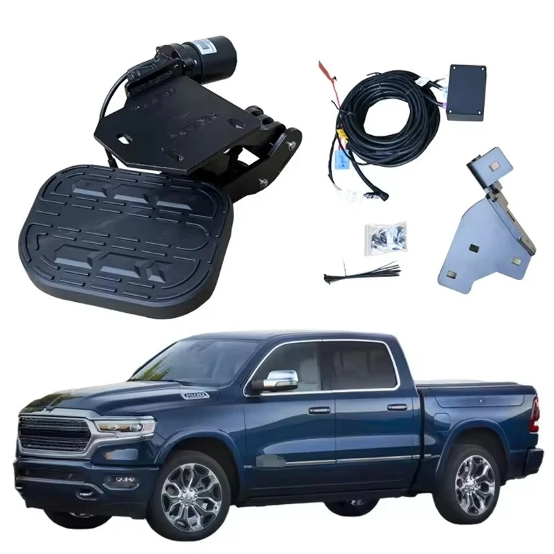 Pickup Container Rear Dou Tailgate Electric Power Running Board Step After for RAM TRX 1500 2500 2019+
Pickup Container Rear Dou Tailgate Electric Power Running Board Step After for RAM TRX 1500 2500 2019+