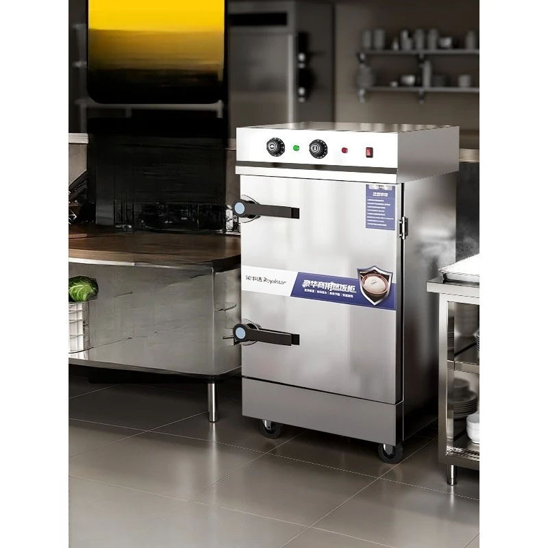Commercial 304 steel steamer, kitchen canteen electric steamer, seafood gas steamer
Commercial 304 steel steamer, kitchen canteen electric steamer, seafood gas steamer