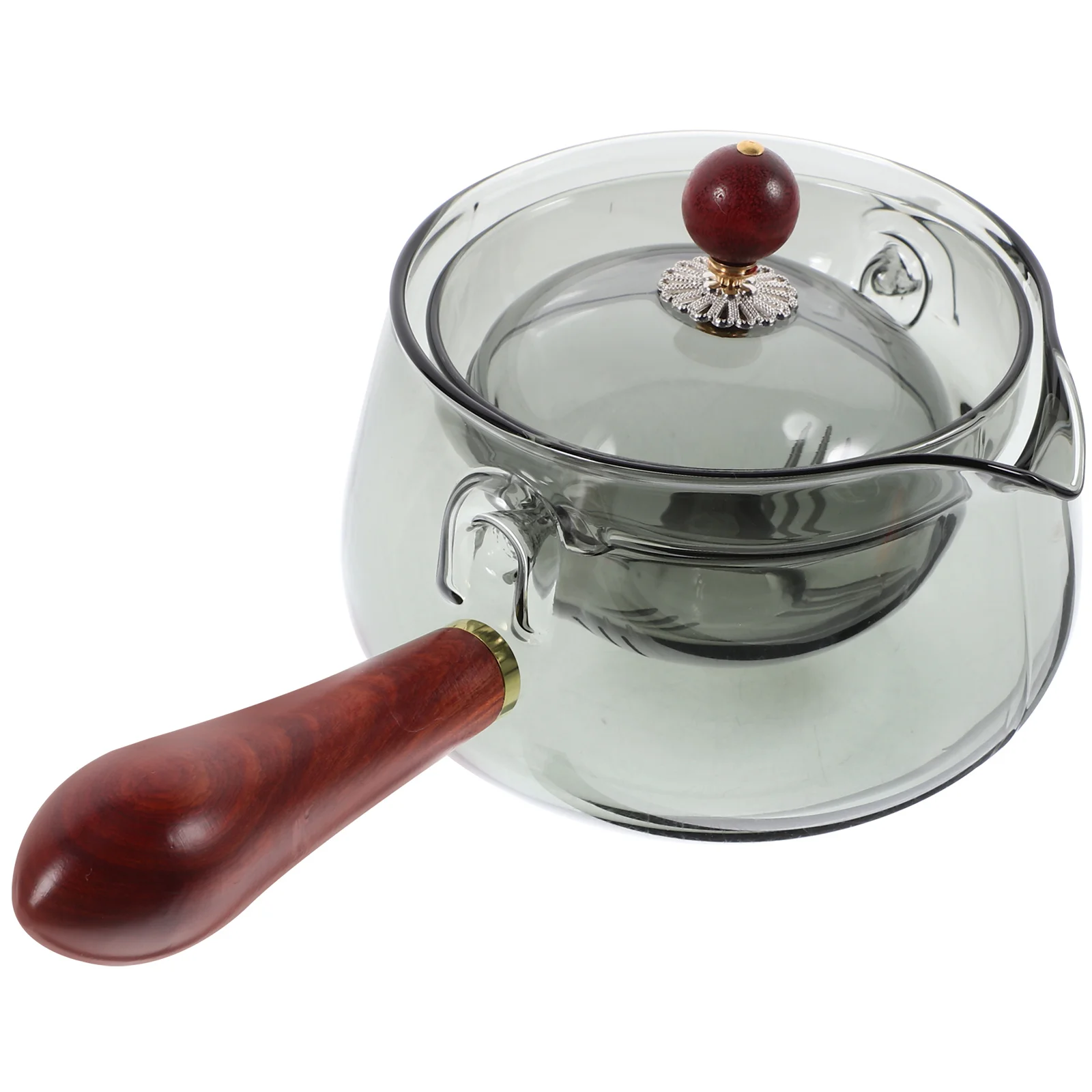 Glass Rotating Tea Kettle Side Handle Elegant Blooming Loose Tea Maker Creative Shape Heat Resistant Home Office Use 360 Degree
Glass Rotating Tea Kettle Side Handle Elegant Blooming Loose Tea Maker Creative Shape Heat Resistant Home Office Use 360 Degree