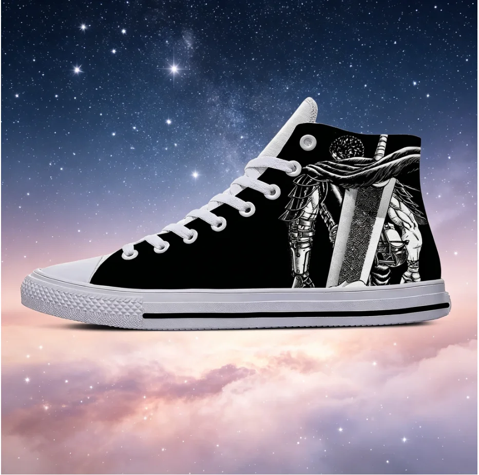 Berserk Guts Fashion Printed High Top Sneakers Hollow Out Comfortable Unisex All Season Street Wear
Berserk Guts Fashion Printed High Top Sneakers Hollow Out Comfortable Unisex All Season Street Wear