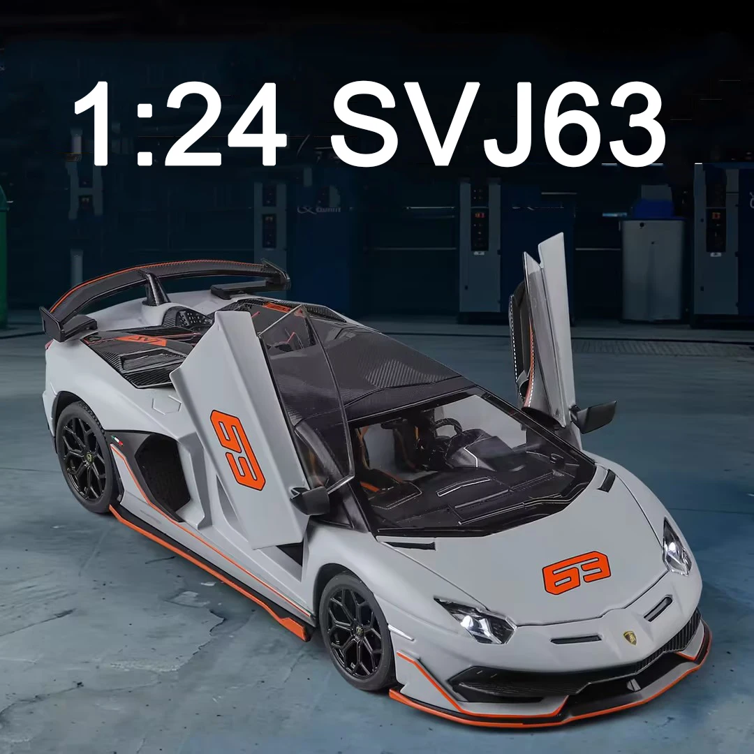 1:24 SVJ63 Huracan STO Model Toy Alloy Car Diecast Shock Absorption Doors Opened Supercar Pull Back Miniature Vehicle Decoration
1:24 SVJ63 Huracan STO Model Toy Alloy Car Diecast Shock Absorption Doors Opened Supercar Pull Back Miniature Vehicle Decoration