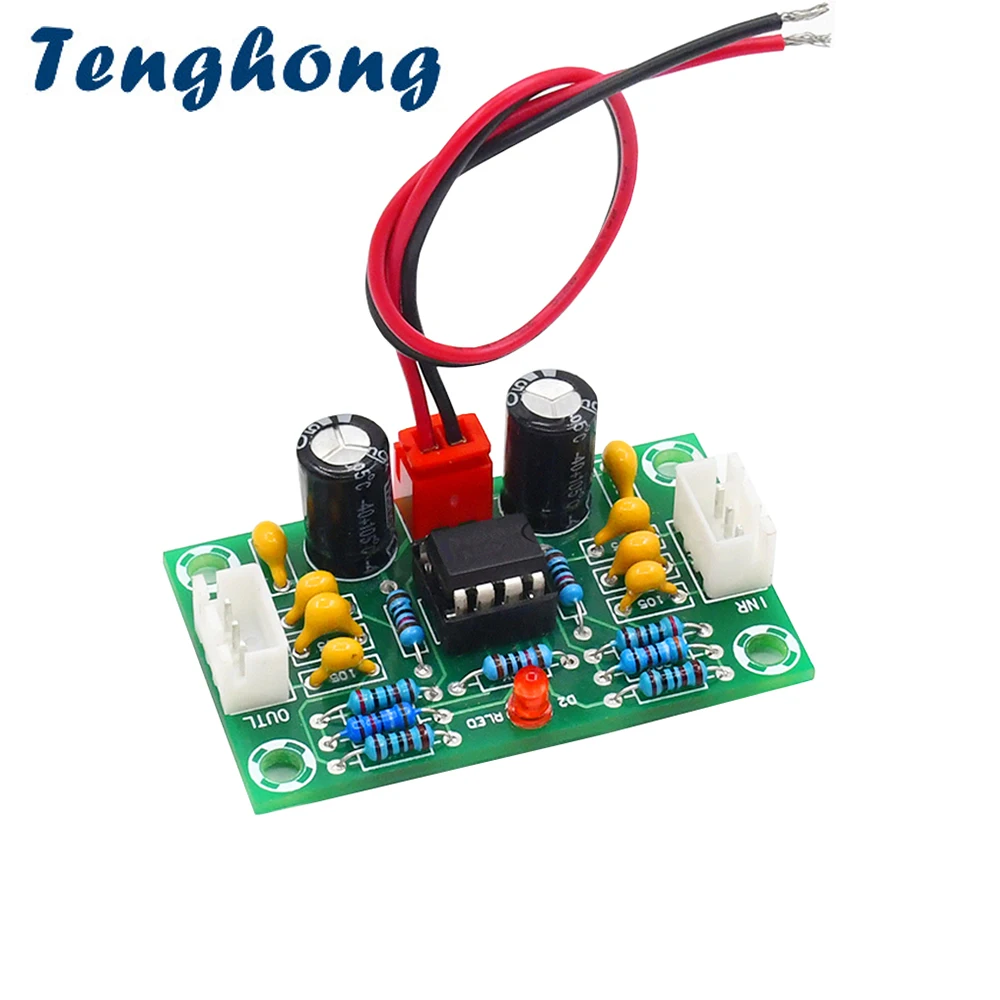 Tenghong 1pc NE5532 Tone Board Preamplifier DC12-30V Preamp Module Audio OP AMP Amplifier Preamp Dual Channel Tone Control Board
Tenghong 1pc NE5532 Tone Board Preamplifier DC12-30V Preamp Module Audio OP AMP Amplifier Preamp Dual Channel Tone Control Board