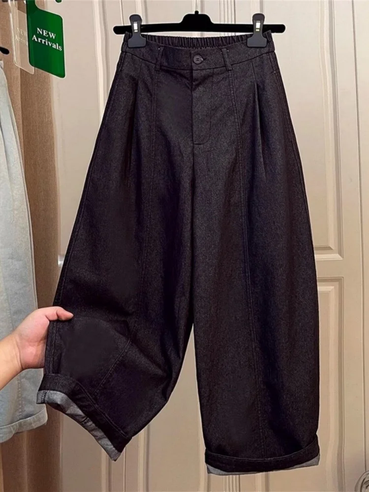 Black High Waist Straight Leg Casual Pants Women's Stylish Comfortable Loose Fit Workwear Summer 2026 New Arrival
Black High Waist Straight Leg Casual Pants Women's Stylish Comfortable Loose Fit Workwear Summer 2026 New Arrival