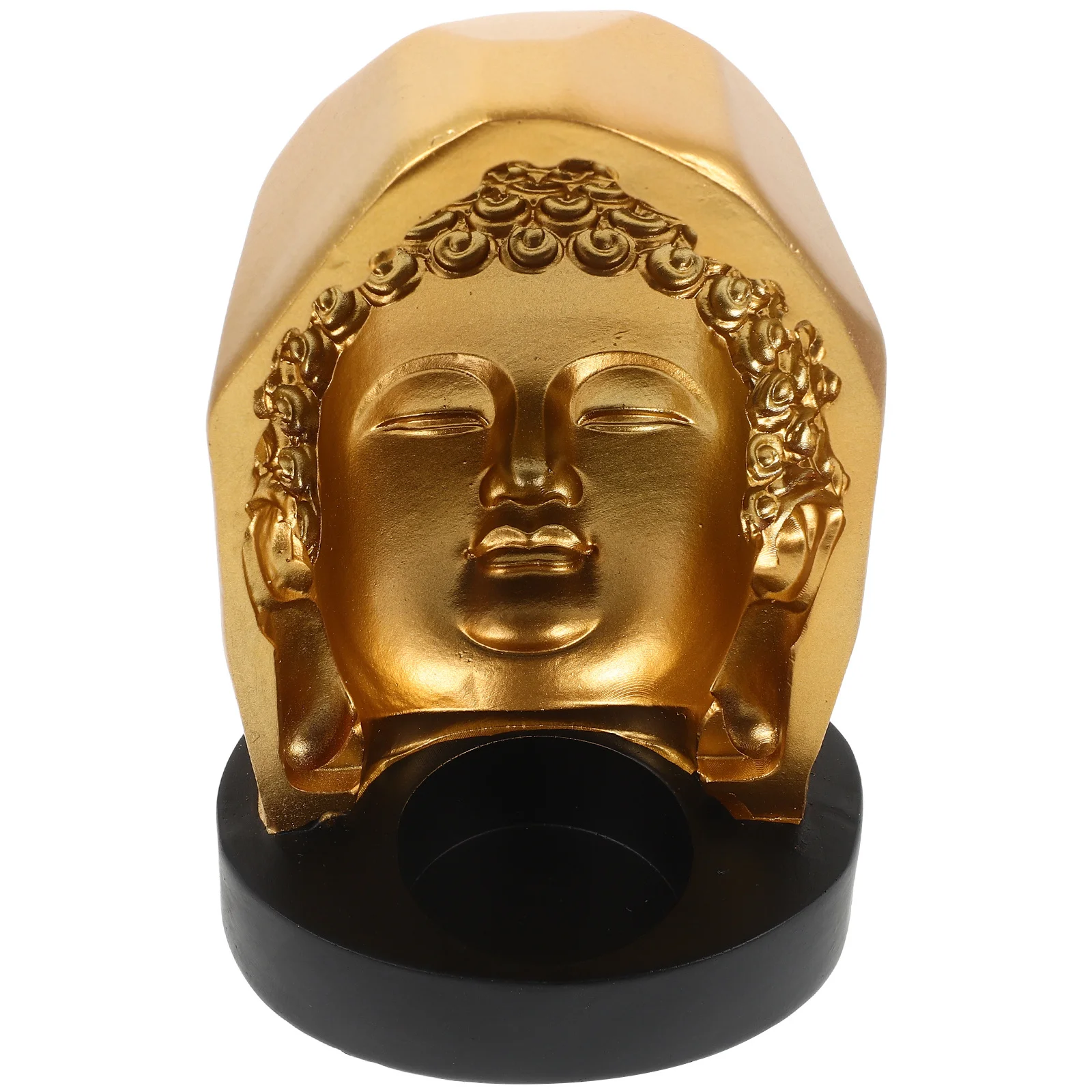 Resin Buddha Head Tealight Holder Desktop Decorative Buddha Statue Holder Resin Candlestick for Table Desktop Decor
Resin Buddha Head Tealight Holder Desktop Decorative Buddha Statue Holder Resin Candlestick for Table Desktop Decor