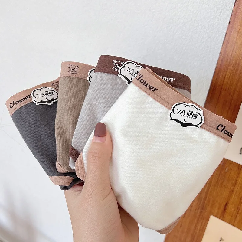 4PCS Young Girls Solid Daily Briefs Maiden Cotton Soft Antibacterial Panties 8+y Children Clothing Kid Thin Breathable Underwear
4PCS Young Girls Solid Daily Briefs Maiden Cotton Soft Antibacterial Panties 8+y Children Clothing Kid Thin Breathable Underwear