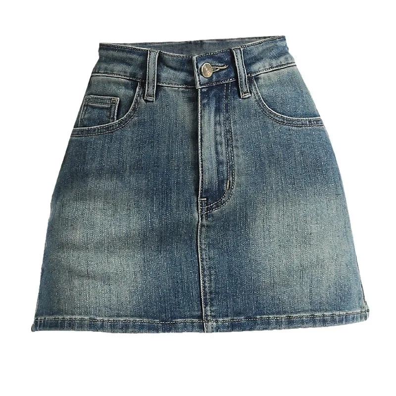 Girls Sexy Denim Shorts Adult Vintage Shorts Youthful A-line Anti-exposure Skirt Women's Lightweight Denim Mini Skirt Versatile
Girls Sexy Denim Shorts Adult Vintage Shorts Youthful A-line Anti-exposure Skirt Women's Lightweight Denim Mini Skirt Versatile