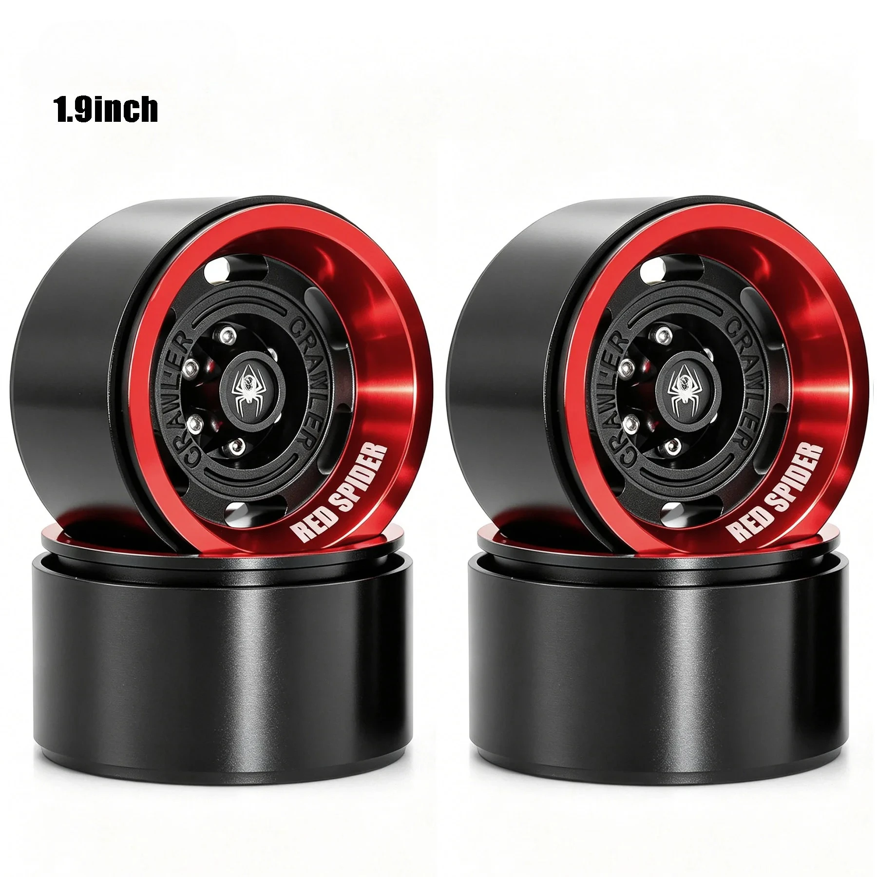 4PCS 1.9 Inch Aluminum Alloy Beadlock Wheel Rims Hub for 1/10 RC Crawler Axial SCX10 90046 Tamiya CC01 D90 D110 Upgrade Parts
4PCS 1.9 Inch Aluminum Alloy Beadlock Wheel Rims Hub for 1/10 RC Crawler Axial SCX10 90046 Tamiya CC01 D90 D110 Upgrade Parts
