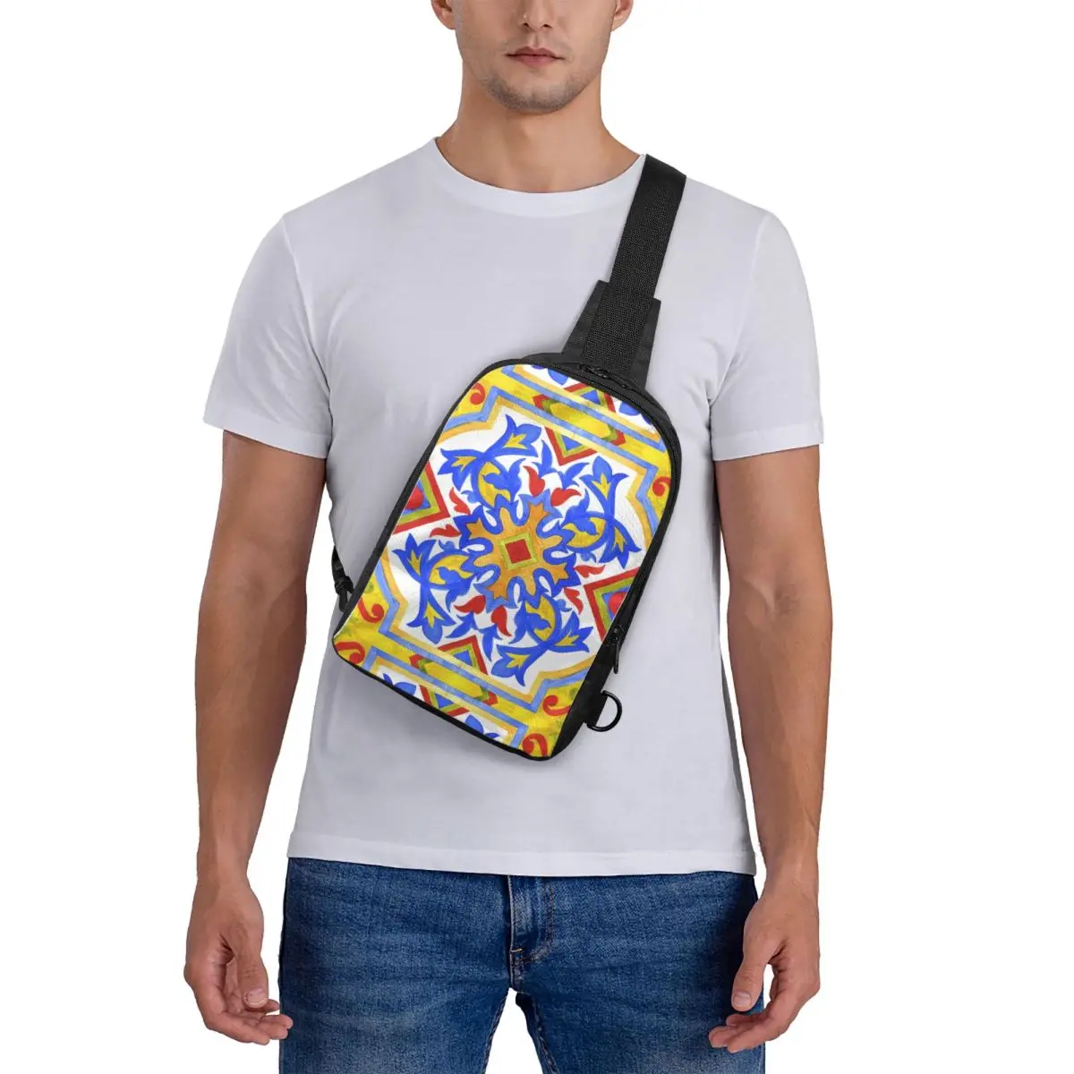 Португальская плитка Азулджо. 3-х нагрудная сумка, рюкзак через плечо, сумка через плечо для мужчин, дорожный походный рюкзак
Португальская плитка Азулджо. 3-х нагрудная сумка, рюкзак через плечо, сумка через плечо для мужчин, дорожный походный рюкзак