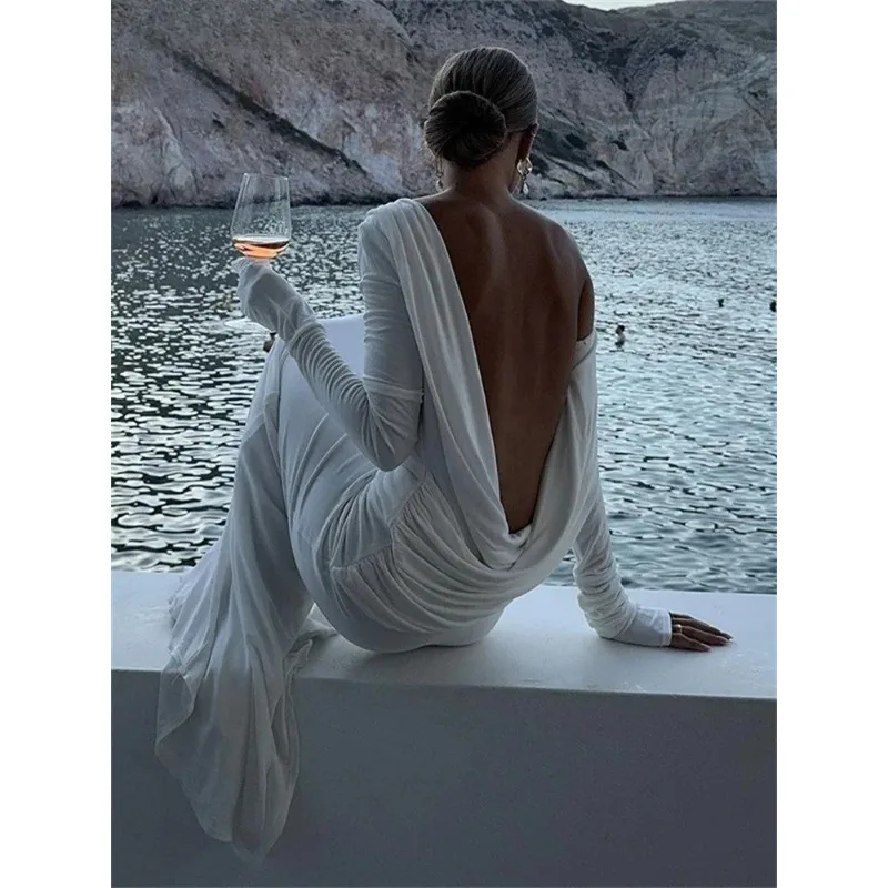 Женское вечернее платье-халат с открытой спиной, сексуальное, пляжное, праздничное, модное, элегантное, с длинным рукавом, для вечеринок и ночных клубов, 2026
Женское вечернее платье-халат с открытой спиной, сексуальное, пляжное, праздничное, модное, элегантное, с длинным рукавом, для вечеринок и ночных клубов, 2026