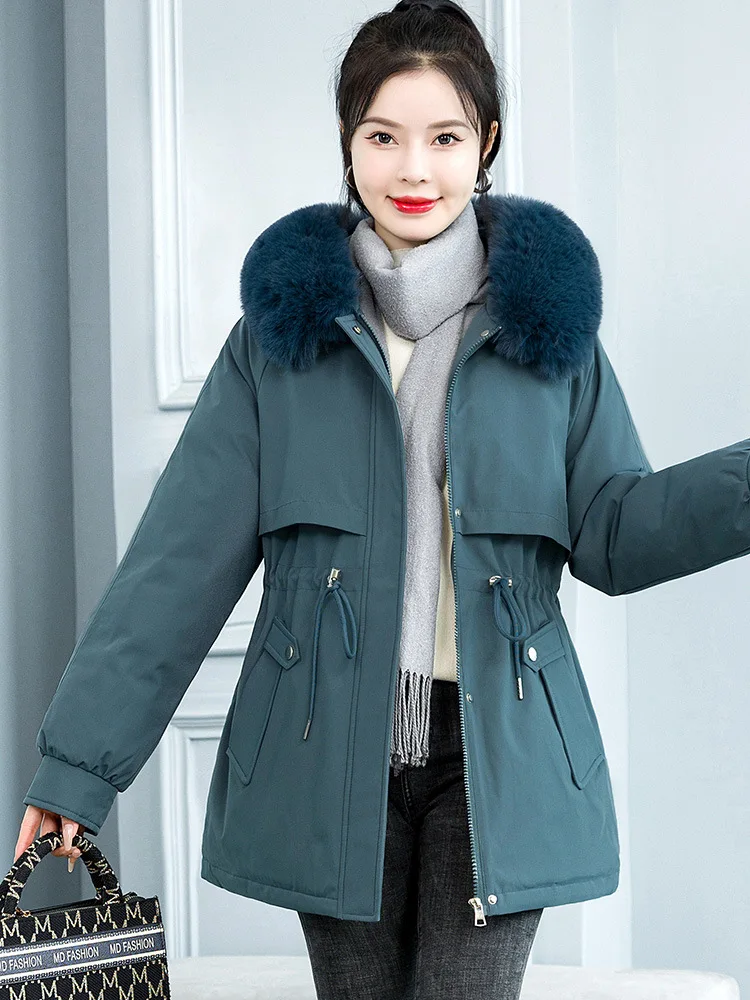 Parkas Real Womens Autumn Matching Gathered Ties Premium Pockets Chic Wool Feel Anti-Static High-Low Cotton Fashionable Women's
Parkas Real Womens Autumn Matching Gathered Ties Premium Pockets Chic Wool Feel Anti-Static High-Low Cotton Fashionable Women's