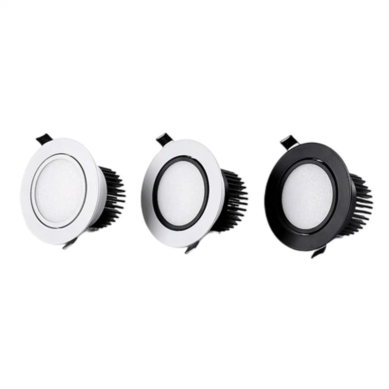 Dimmable recessed Led downlight Spot light 3W 5W 7W 9W 12W 15W 18W Ceiling downlight AC85-265V Living room bedroom dining
Dimmable recessed Led downlight Spot light 3W 5W 7W 9W 12W 15W 18W Ceiling downlight AC85-265V Living room bedroom dining
