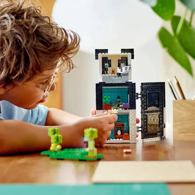 Совместимые бренды, наборы кирпичей, серия игр My Pixel World, строительные блоки, домик панды, MOC, игрушки, подарок для детей 21245
Совместимые бренды, наборы кирпичей, серия игр My Pixel World, строительные блоки, домик панды, MOC, игрушки, подарок для детей 21245