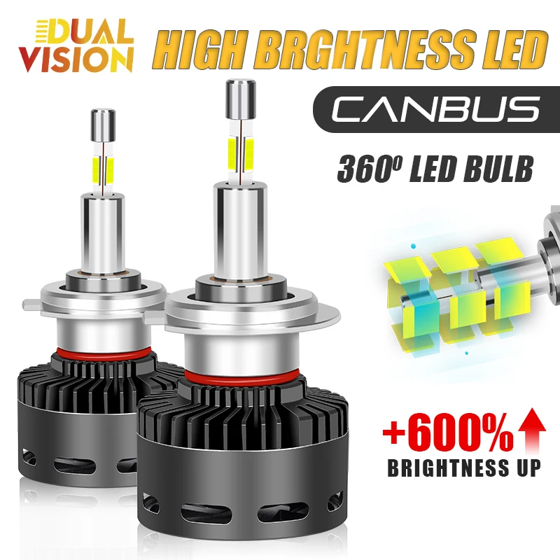 DualVision H7 360 Светодиодная Автомобильная фара Canbus H11 H1 фары для объектива 9005 HB3 9006 HB4 H8 9012 Высокая Мощность Противотуманные фары
DualVision H7 360 Светодиодная Автомобильная фара Canbus H11 H1 фары для объектива 9005 HB3 9006 HB4 H8 9012 Высокая Мощность Противотуманные фары