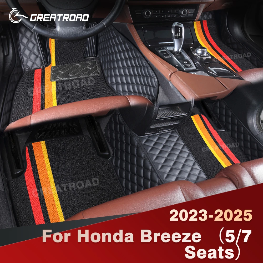 For Honda Breeze (5/7 Seats) 2023 2024 2025 Double Layer Car Floor Mats Custom Auto Carpet Cover Interior Accessories
For Honda Breeze (5/7 Seats) 2023 2024 2025 Double Layer Car Floor Mats Custom Auto Carpet Cover Interior Accessories