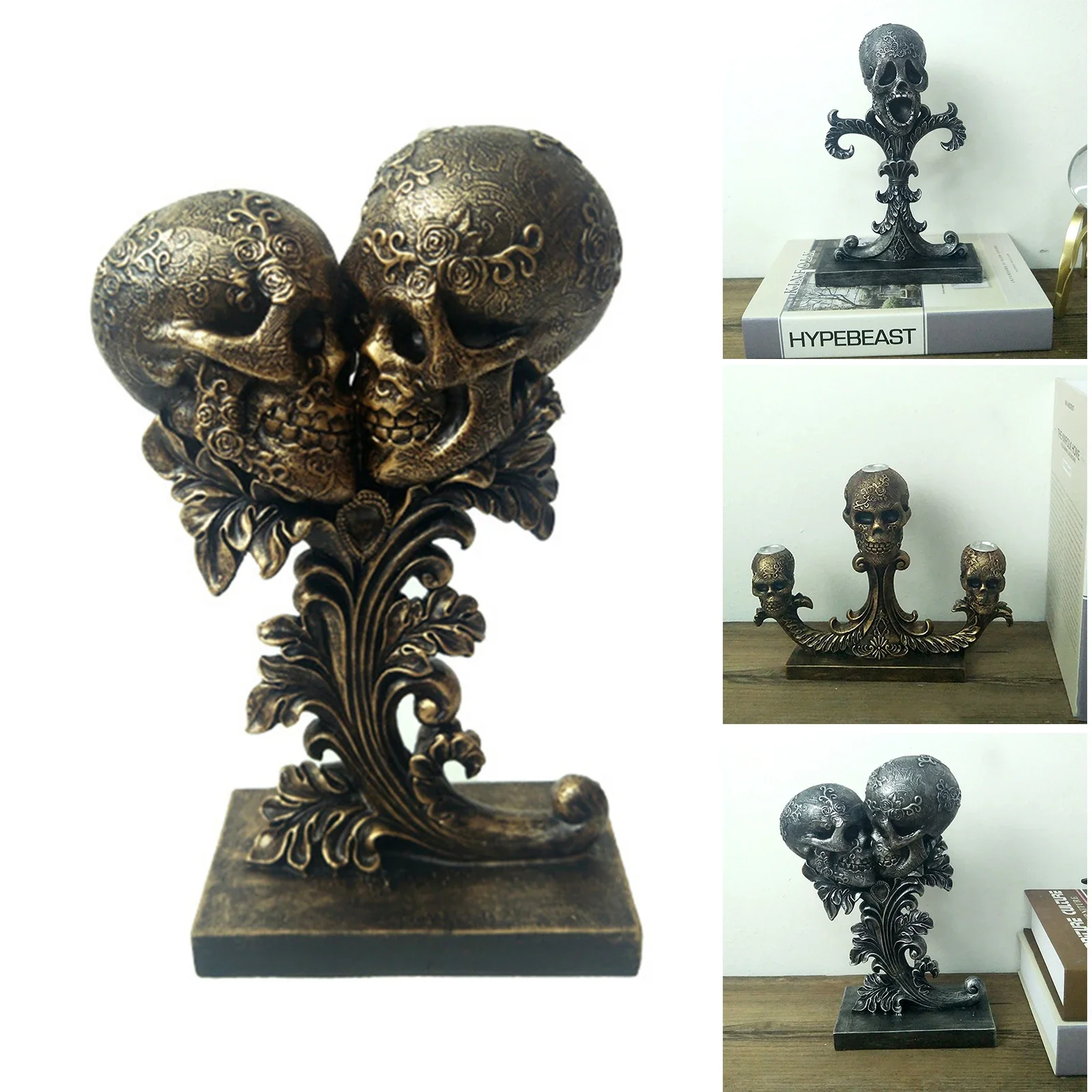 Personalized Skull Ornament Resin Retro Crafts Creative Halloween Gifts for Home Living Room Office Decoration Home Decor
Personalized Skull Ornament Resin Retro Crafts Creative Halloween Gifts for Home Living Room Office Decoration Home Decor