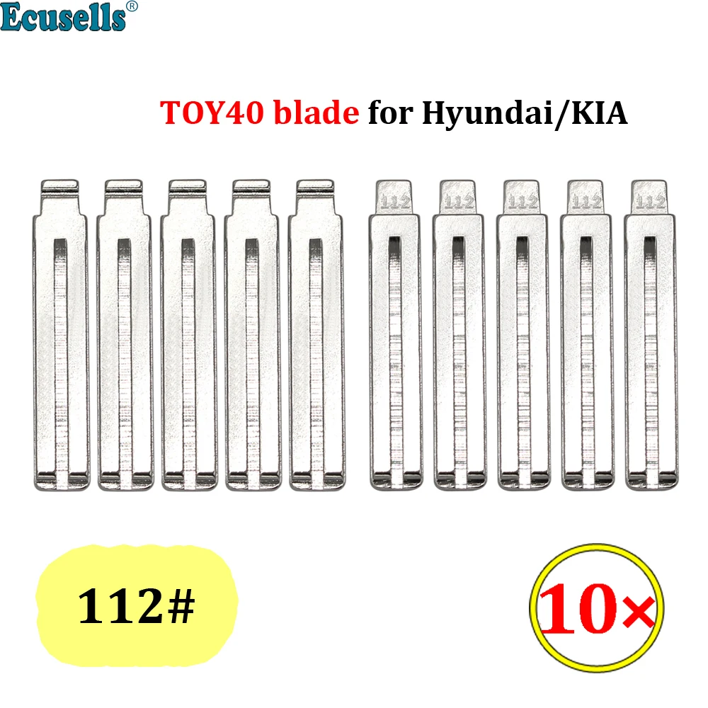 10Pcs/Lot Blank Metal Key Blade Flip Remote Key Blade NO.112 TOY40 for KIA K3 K5 Santa Fe for Hyundai IX45 IX35 112#
10Pcs/Lot Blank Metal Key Blade Flip Remote Key Blade NO.112 TOY40 for KIA K3 K5 Santa Fe for Hyundai IX45 IX35 112#