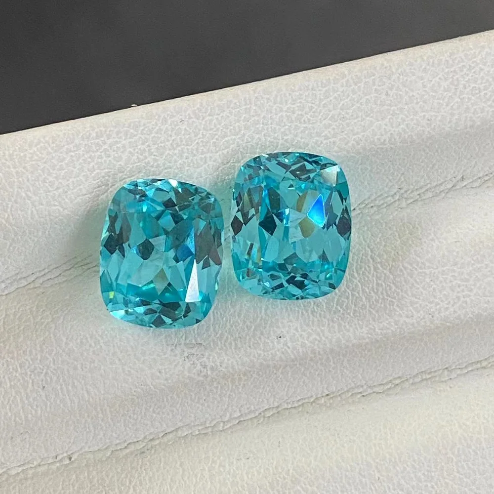 Ruif Unique Cushion Popular Lab Grown Paraiba Color Sapphire Semi-precious Stone for High Jewelry Making
Ruif Unique Cushion Popular Lab Grown Paraiba Color Sapphire Semi-precious Stone for High Jewelry Making