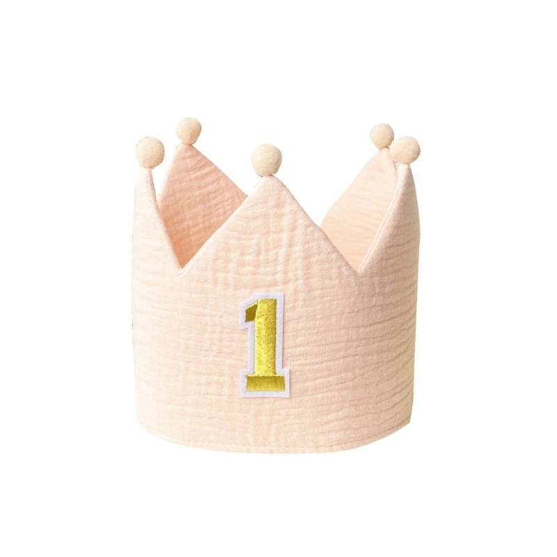 Delicate Crowned Cap for Newborns 0-1 Year Birth Celebration Handmade Party Headpiece Birthday Hat Photo Props 15UB
Delicate Crowned Cap for Newborns 0-1 Year Birth Celebration Handmade Party Headpiece Birthday Hat Photo Props 15UB