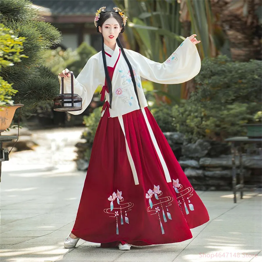 Traditional Chinese Clothing Elegant Costume Cosplay Hanfu Robe Fairy Dress Carnival Outfits for Women Han House Sets
Traditional Chinese Clothing Elegant Costume Cosplay Hanfu Robe Fairy Dress Carnival Outfits for Women Han House Sets
