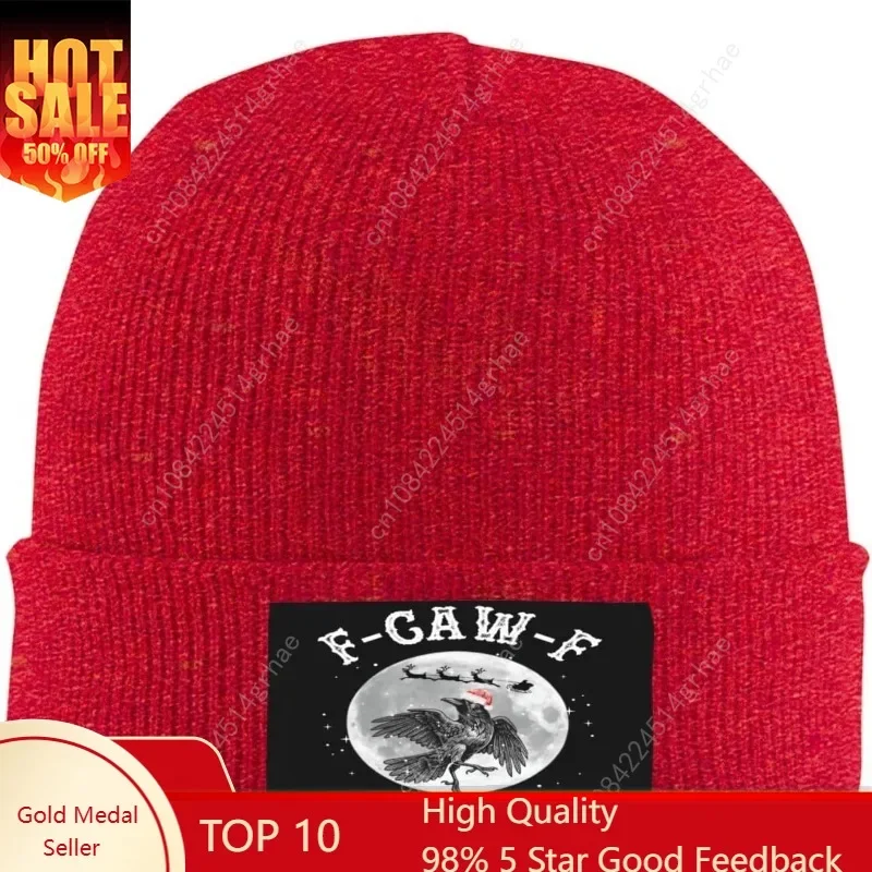 Antaa F-Caw-F Knit hat Funny fcawf Crow Christmas Beanie
Antaa F-Caw-F Knit hat Funny fcawf Crow Christmas Beanie
