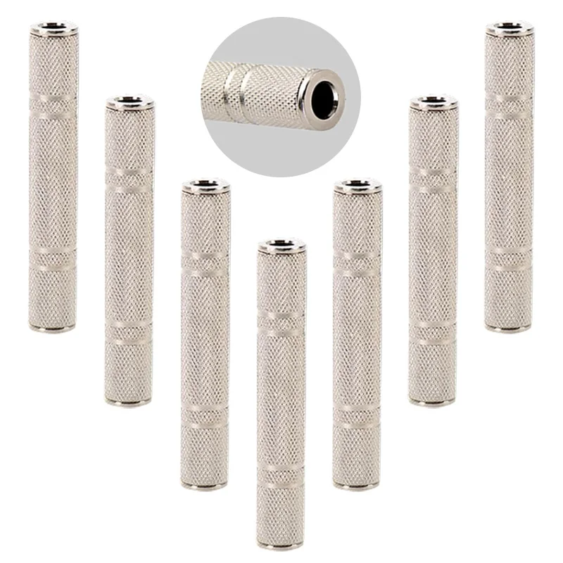 2/4/10Pcs 6.3mm Stereo Dual Female Jack Socket Stereo 6.3mm Connector Coupler Adaptor HIFI Audio Cable Wire Extender
2/4/10Pcs 6.3mm Stereo Dual Female Jack Socket Stereo 6.3mm Connector Coupler Adaptor HIFI Audio Cable Wire Extender