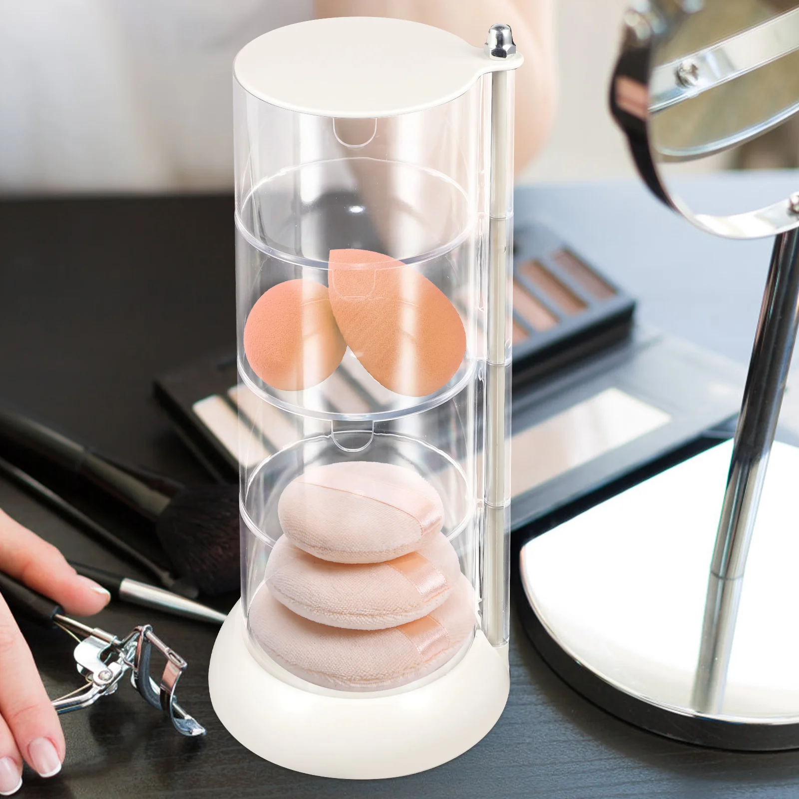 Sponge Beauty Storage Box Pad Holders The Pet Organizer Ball Dispenser 
Sponge Beauty Storage Box Pad Holders The Pet Organizer Ball Dispenser