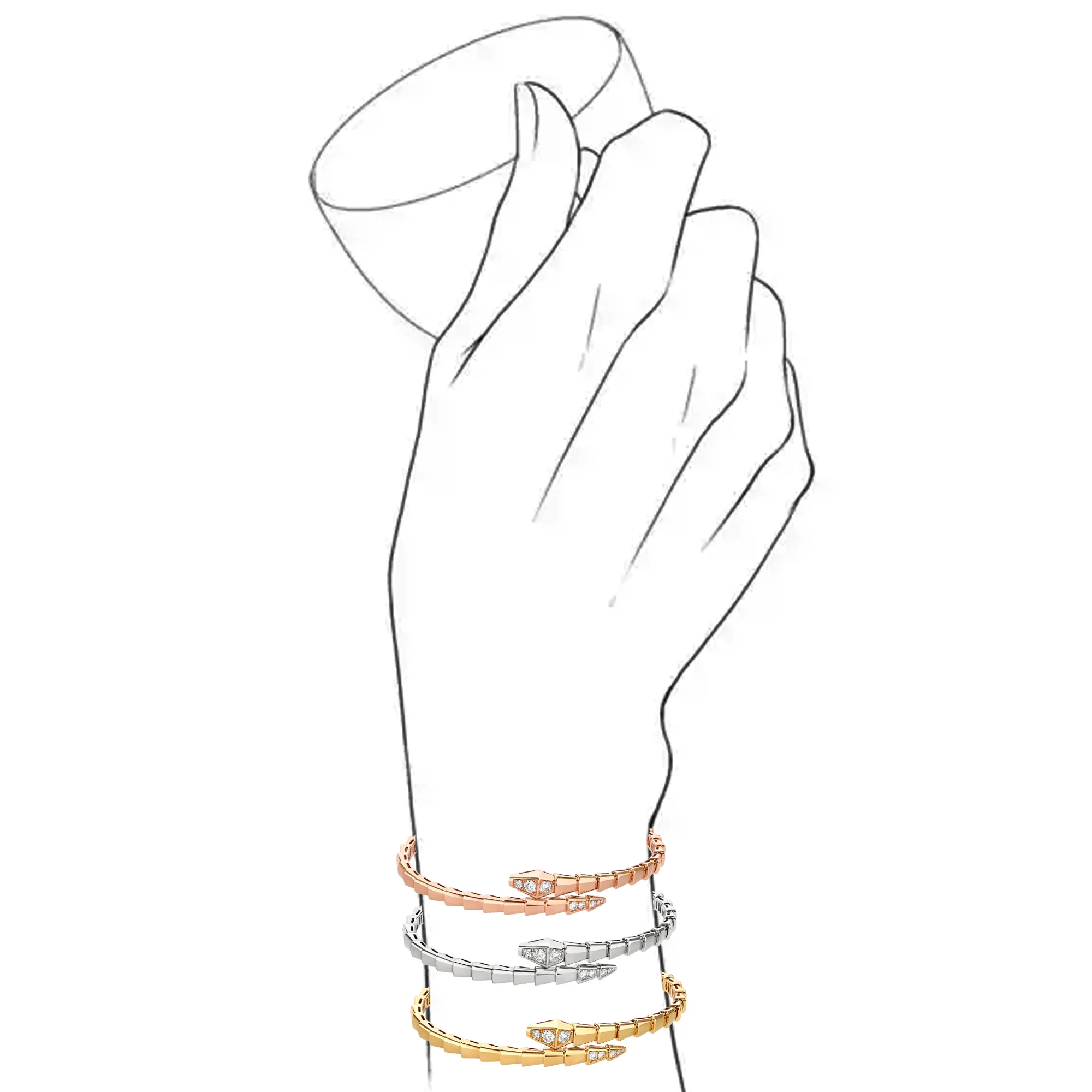 Браслет из чистого серебра s925 BV со змеиным хвостом, инкрустированный бриллиантами, модный, элитный, загадочный, подчеркивает очарование, женские украшения
Браслет из чистого серебра s925 BV со змеиным хвостом, инкрустированный бриллиантами, модный, элитный, загадочный, подчеркивает очарование, женские украшения