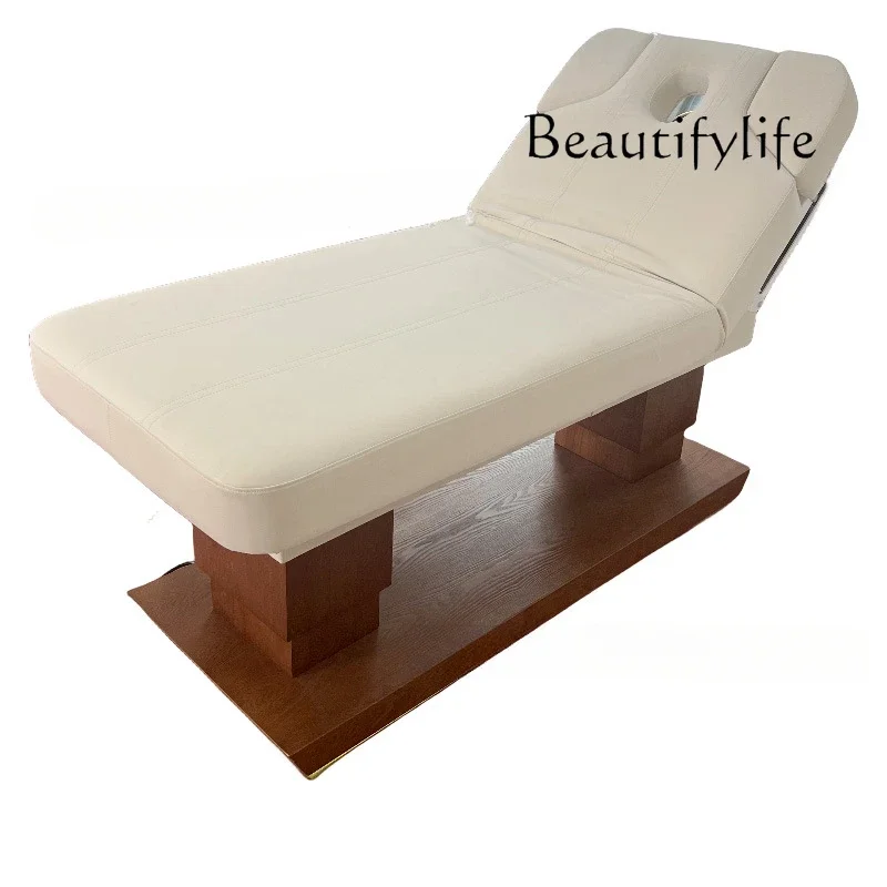 Electric solid wood beauty bed beauty salon health center massage bed multi-functional body massage embroidery bed
Electric solid wood beauty bed beauty salon health center massage bed multi-functional body massage embroidery bed