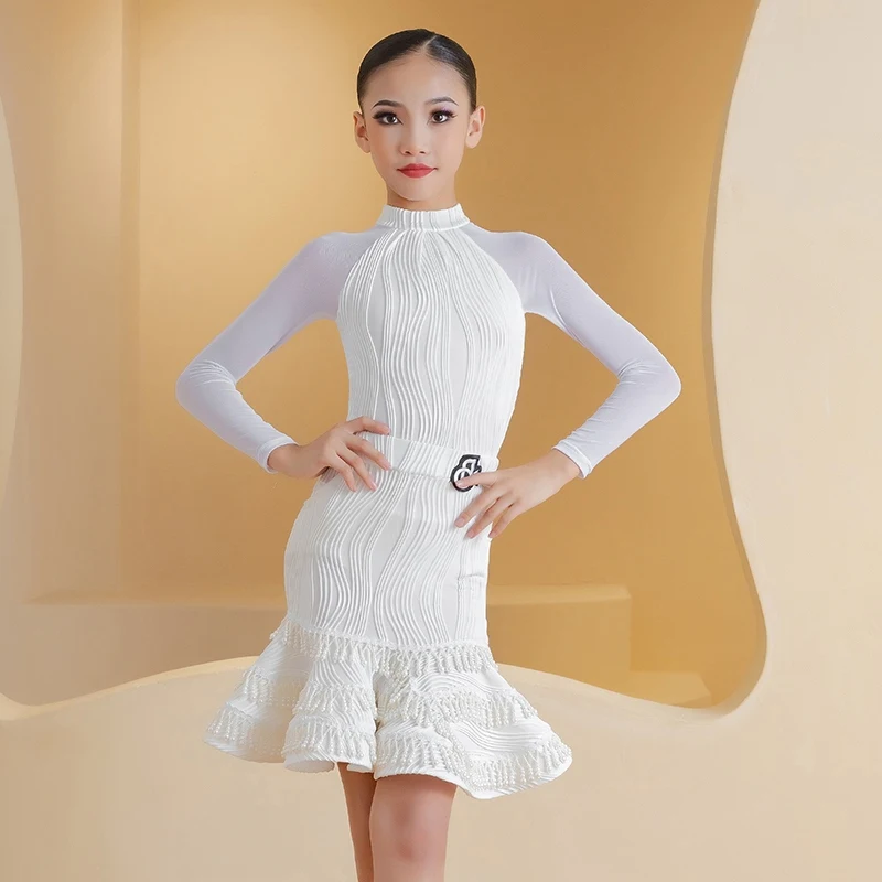 Новинка 2024, костюмы для выступлений для девочек, платье для латинских танцев, сетчатый топ с длинными рукавами, юбка, одежда для соревнований по танцам чача-румба, DQL11552
Новинка 2024, костюмы для выступлений для девочек, платье для латинских танцев, сетчатый топ с длинными рукавами, юбка, одежда для соревнований по танцам чача-румба, DQL11552