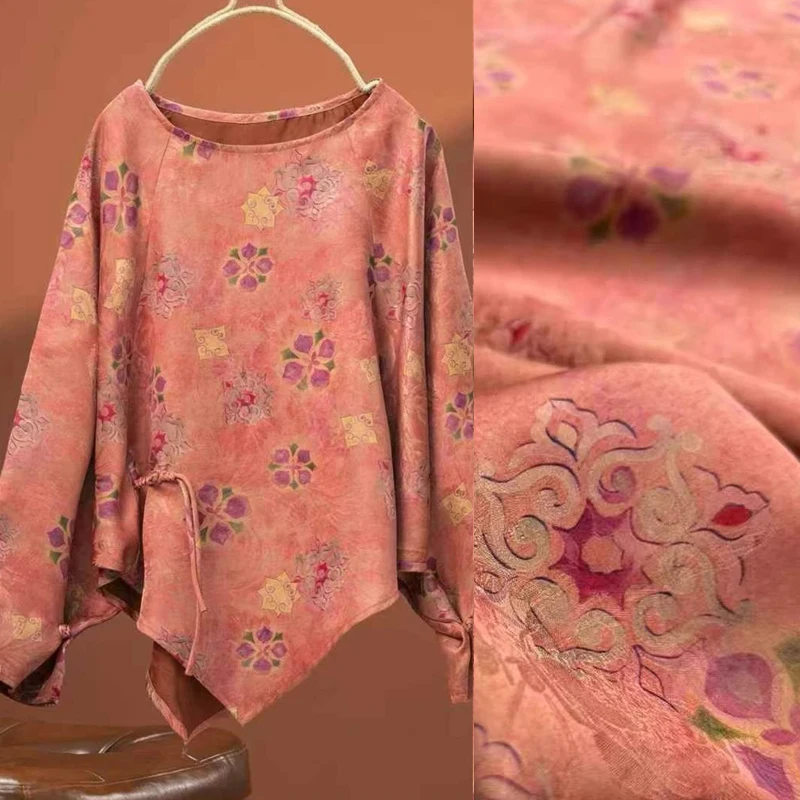 114 см шириной 25 мм в китайском стиле с принтом оранжево-розового шелка Hualuo ткань для горячего сезона удобная пижама платье юбка брюки R2148
114 см шириной 25 мм в китайском стиле с принтом оранжево-розового шелка Hualuo ткань для горячего сезона удобная пижама платье юбка брюки R2148