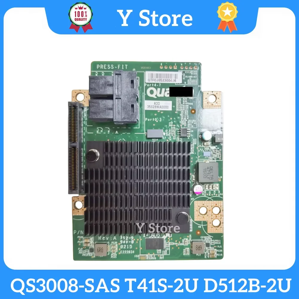 Y Store для Quanta QS3008-SAS T41S-2U D512B-2U 12 ГБ массива RAID-карта Быстрая доставка
Y Store для Quanta QS3008-SAS T41S-2U D512B-2U 12 ГБ массива RAID-карта Быстрая доставка