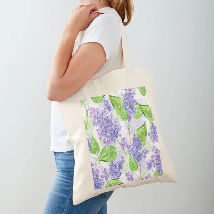 Watercolor lilac flowers Tote Bag tote bags men Big bag Woman shopper bag Beach
Watercolor lilac flowers Tote Bag tote bags men Big bag Woman shopper bag Beach