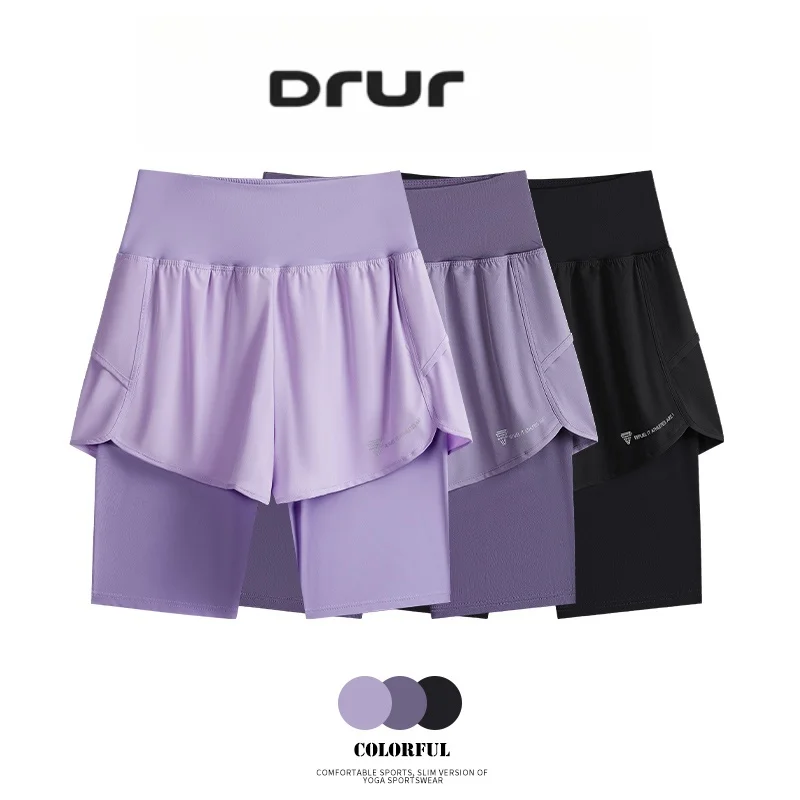 DRUR шорты для йоги женские летние искусственные двухсекционные свободные спортивные шорты с высокой талией и карманами женская легкая одежда для фитнеса и бега
DRUR шорты для йоги женские летние искусственные двухсекционные свободные спортивные шорты с высокой талией и карманами женская легкая одежда для фитнеса и бега