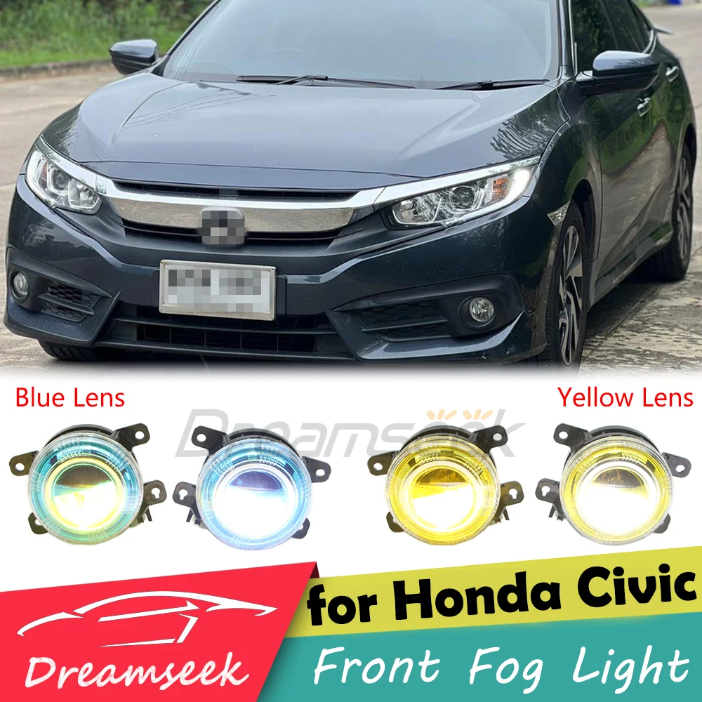 LED Fog Light for Honda Civic Sedan Hatchback Type R FC FL1 FK7 FK8 2016-2021 Front Bumper Driving Lamp Foglight Auto Accessory
LED Fog Light for Honda Civic Sedan Hatchback Type R FC FL1 FK7 FK8 2016-2021 Front Bumper Driving Lamp Foglight Auto Accessory