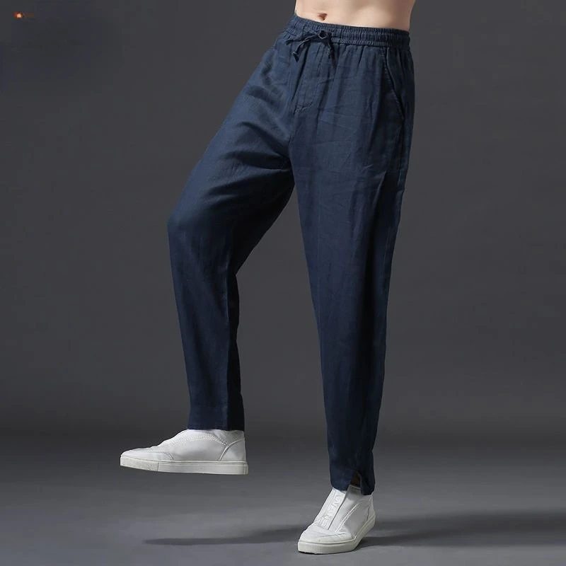 2023 Men's Spring Summer New Solid Color Casual Pants Male Loose Pockets Straight Trousers Men Cotton Linen Thin Pants V171
2023 Men's Spring Summer New Solid Color Casual Pants Male Loose Pockets Straight Trousers Men Cotton Linen Thin Pants V171