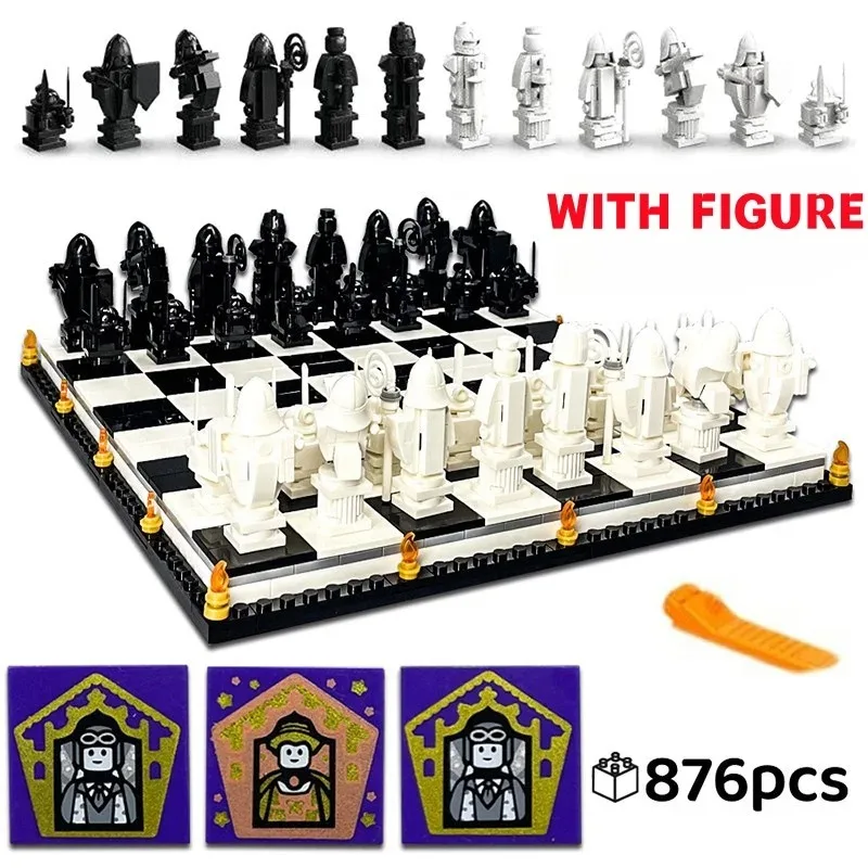 In Stock Home Decor Compatible with 76392 Film Wizard Chess Rebrickable Built Knight Role Play Bricks Toys Kids Gifts
In Stock Home Decor Compatible with 76392 Film Wizard Chess Rebrickable Built Knight Role Play Bricks Toys Kids Gifts