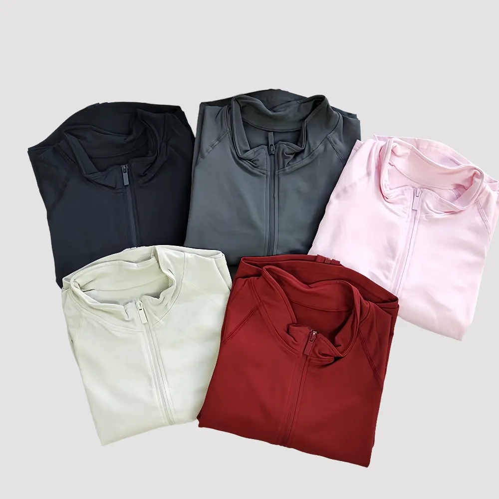 Sport Jacket Yoga Tops Women Long Sleeve Fitness Stand-up Collar Tight Plastic Waist Yoga Clothes Zipper Shirt Seamless Top
Sport Jacket Yoga Tops Women Long Sleeve Fitness Stand-up Collar Tight Plastic Waist Yoga Clothes Zipper Shirt Seamless Top