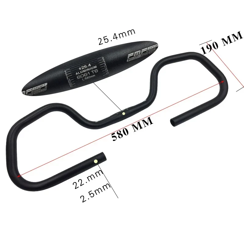 Portable Practical High quality Handlebar Bicycle Aluminum Alloy Black Butterfly Cycle Handle Bar High hardness
Portable Practical High quality Handlebar Bicycle Aluminum Alloy Black Butterfly Cycle Handle Bar High hardness