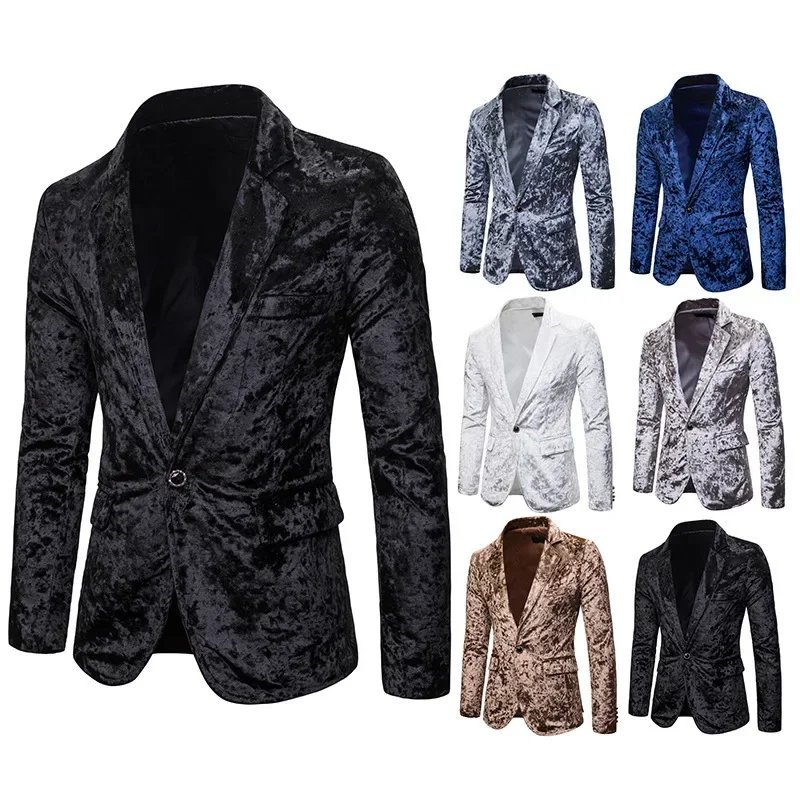 2023 New Men's Suit British Youth British Style Casual Solid Color Velvet Slim Fit Men's Small Suit
2023 New Men's Suit British Youth British Style Casual Solid Color Velvet Slim Fit Men's Small Suit