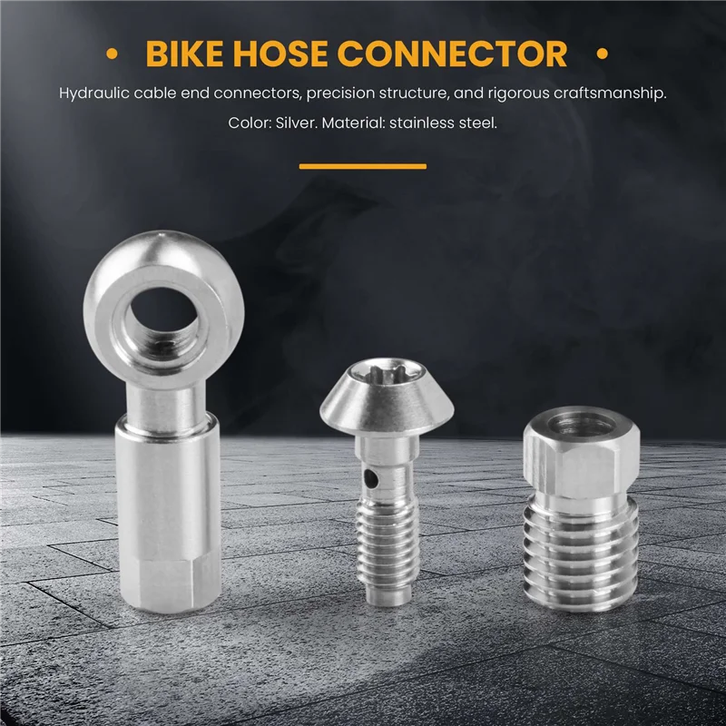 Bike Hydraulic Hose Fitting Insert Banjo For Magura MT4/MT6/MT8 Bicycle Accessories Parts
Bike Hydraulic Hose Fitting Insert Banjo For Magura MT4/MT6/MT8 Bicycle Accessories Parts