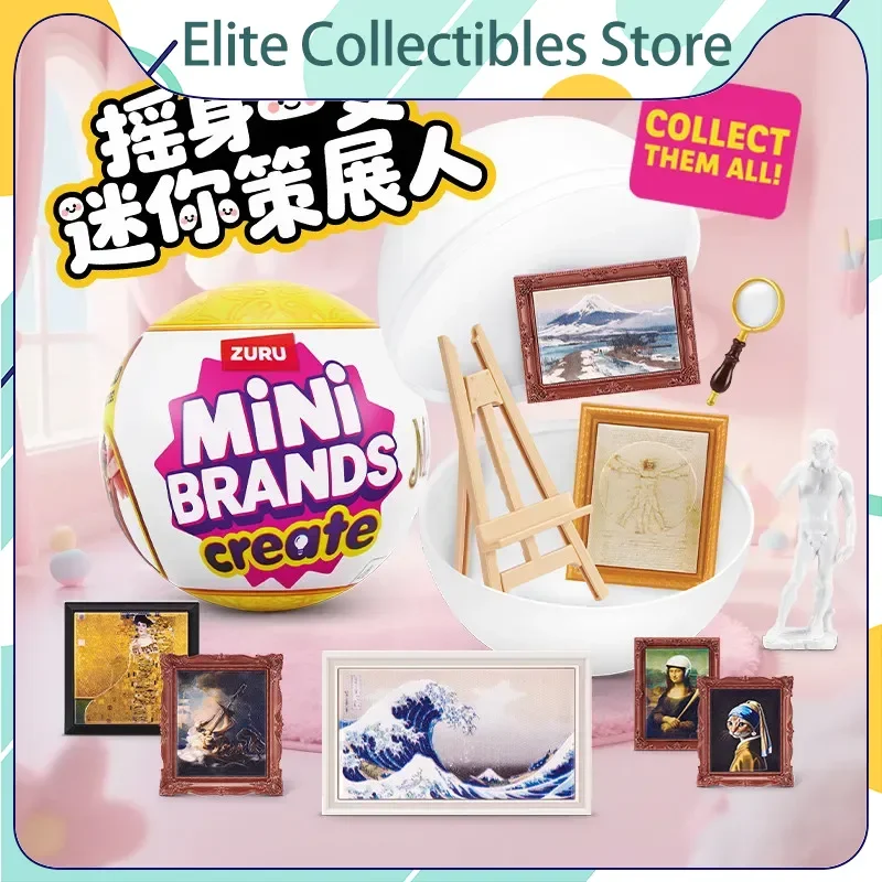 Zuru Mini Brands Create Blind Ball Masterpiece Paintings Collectible Surprise Toy Desktop Decor For And Art Collectors
Zuru Mini Brands Create Blind Ball Masterpiece Paintings Collectible Surprise Toy Desktop Decor For And Art Collectors