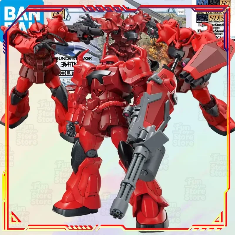 Bandai Gundam GOUF CRIMSON CUSTOM HG 1/144 MODEL KIT Anime Action Figure Assembly Model Toy Gift for Boys Collectible
Bandai Gundam GOUF CRIMSON CUSTOM HG 1/144 MODEL KIT Anime Action Figure Assembly Model Toy Gift for Boys Collectible