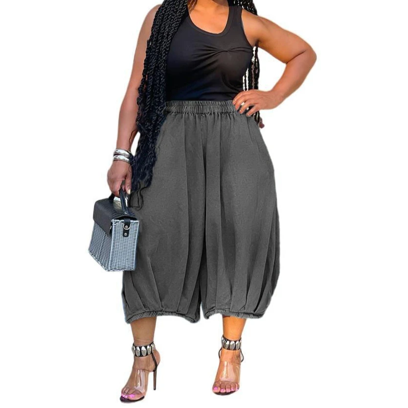 Denim Pants Women Wide Leg Vintage Calf Length Trousers Elastic Waist Washed Work 2025 Streetwear Baggy Straight Mom Jeans
Denim Pants Women Wide Leg Vintage Calf Length Trousers Elastic Waist Washed Work 2025 Streetwear Baggy Straight Mom Jeans