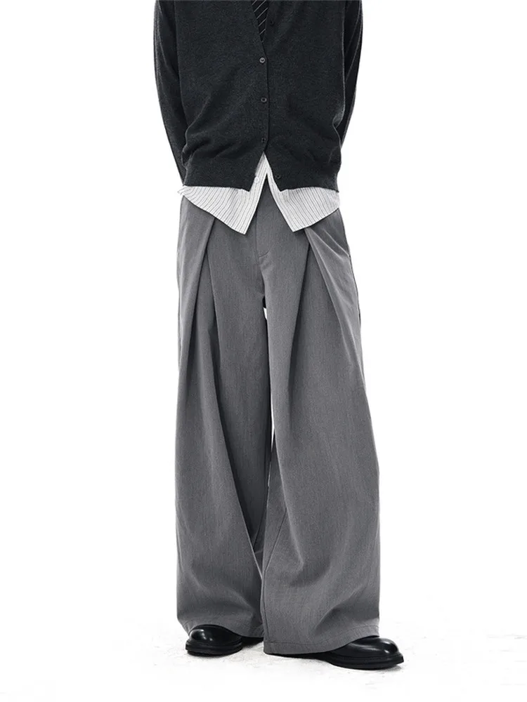 Мужские брюки Cleanfit: модные, свободные, прямые, с плиссировкой, для студентов, повседневные, на все сезоны
Мужские брюки Cleanfit: модные, свободные, прямые, с плиссировкой, для студентов, повседневные, на все сезоны