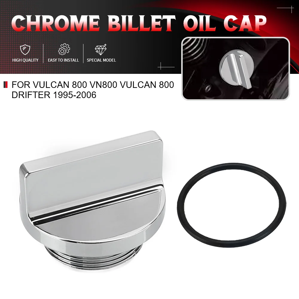 For Kawasaki Vulcan 800 VN800 Vulcan 800 Drifter 1995-2006 2005 2004 Motorcycle Accessories Chrome Billet Oil Filler Cap Cover
For Kawasaki Vulcan 800 VN800 Vulcan 800 Drifter 1995-2006 2005 2004 Motorcycle Accessories Chrome Billet Oil Filler Cap Cover