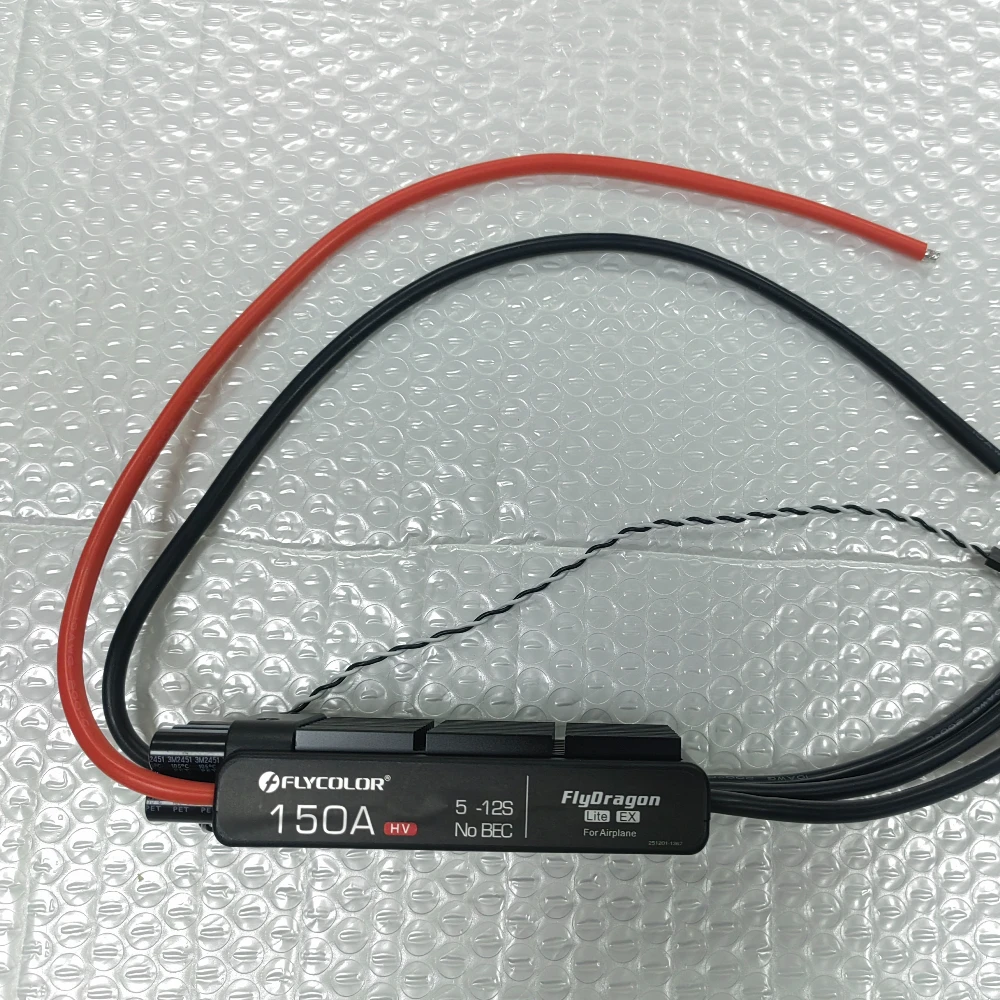 Flycolor 150A ESC FlyDragon 5-12S HV OPTO for RC hobby model Aircraft Helicopter Electronic Speed controll For JP EDF motor
Flycolor 150A ESC FlyDragon 5-12S HV OPTO for RC hobby model Aircraft Helicopter Electronic Speed controll For JP EDF motor